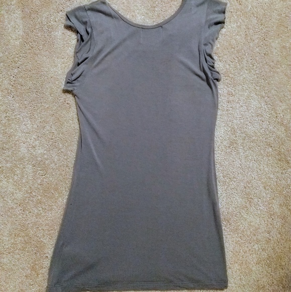 Alice in Wonderland ruffle graphic tee/tank XS - Picture 4 of 7